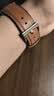 麦酷奇适用华为手表腕带watch3 GT GT2 GT2Pro荣耀magic小米Watch S1/S2皮革运动表带46mm表盘丨22mm口径 实拍图