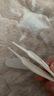 好伊贝（HOY BELL）婴儿安全镊子鼻屎清理器儿童婴幼儿鼻子鼻屎夹宝宝清理鼻屎神器 鼻屎夹白色单支装 实拍图
