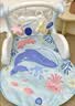 澳贝（auby）新生儿见面礼盒婴幼儿玩具五合一健身架脚踏钢琴0-6个月满月礼物 实拍图