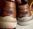 斯凯奇（Skechers）商务鞋男士秋季闪穿一脚蹬休闲鞋厚底减震通勤德比男鞋205704 实拍图