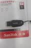 Sandisk闪迪64GB USB3.2 U盘 CZ550黑色 读速100MB/s 安全加密 数据恢复 学习办公电脑车载 高速大容量优盘 实拍图