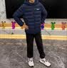亚瑟士（asics）26年中大童男女冬季新款三防连帽柔软保暖羽绒服 实拍图