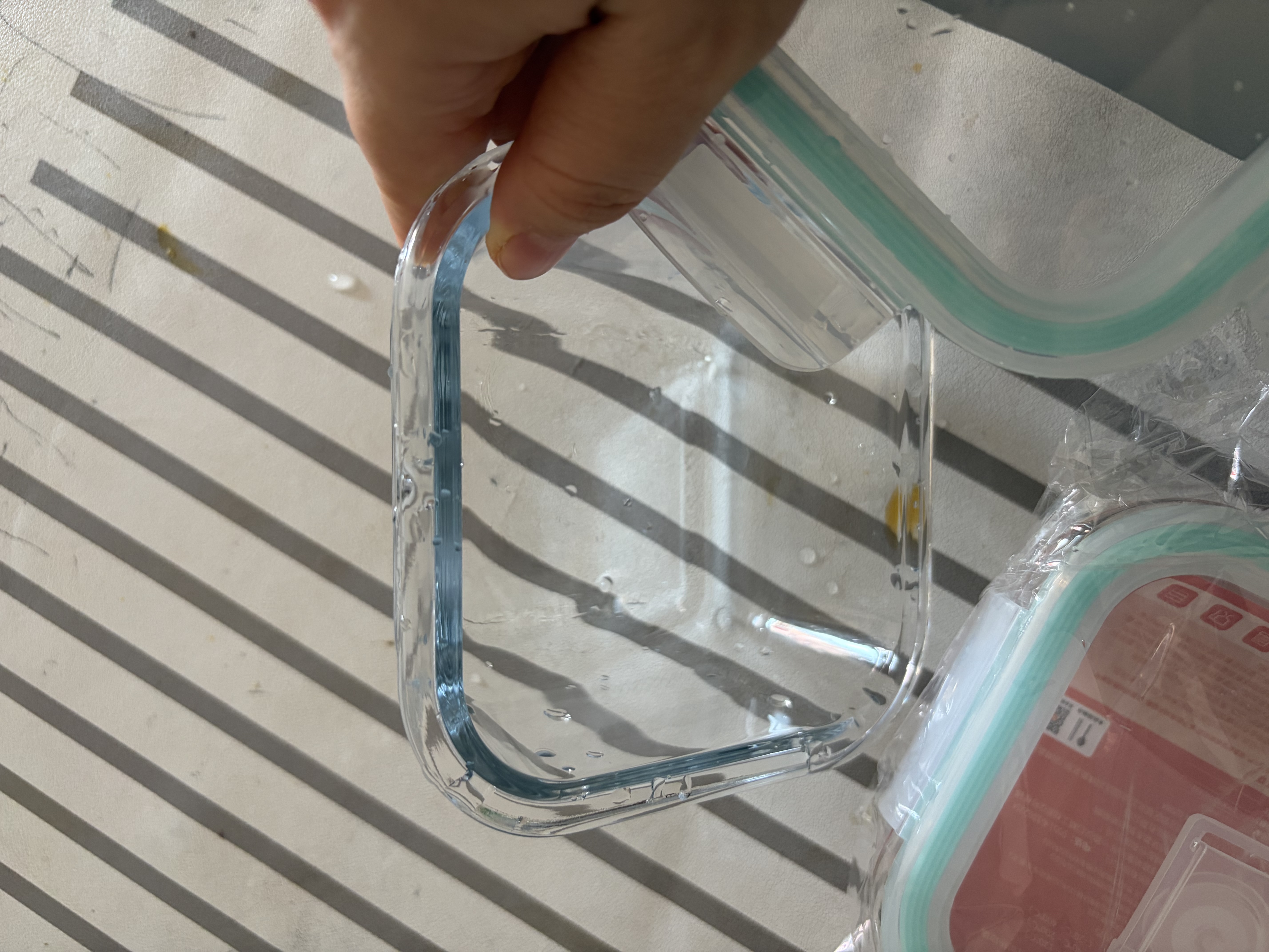 希乐扣耐热饭盒辅食盒可蒸煮微波炉加热碗玻璃保鲜盒食品留样盒迷你饭盒 实拍图