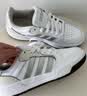 adidas ENTRAP美式校园风运动鞋少年感复古篮球风板鞋阿迪达斯   白色/金属暗银   38 实拍图