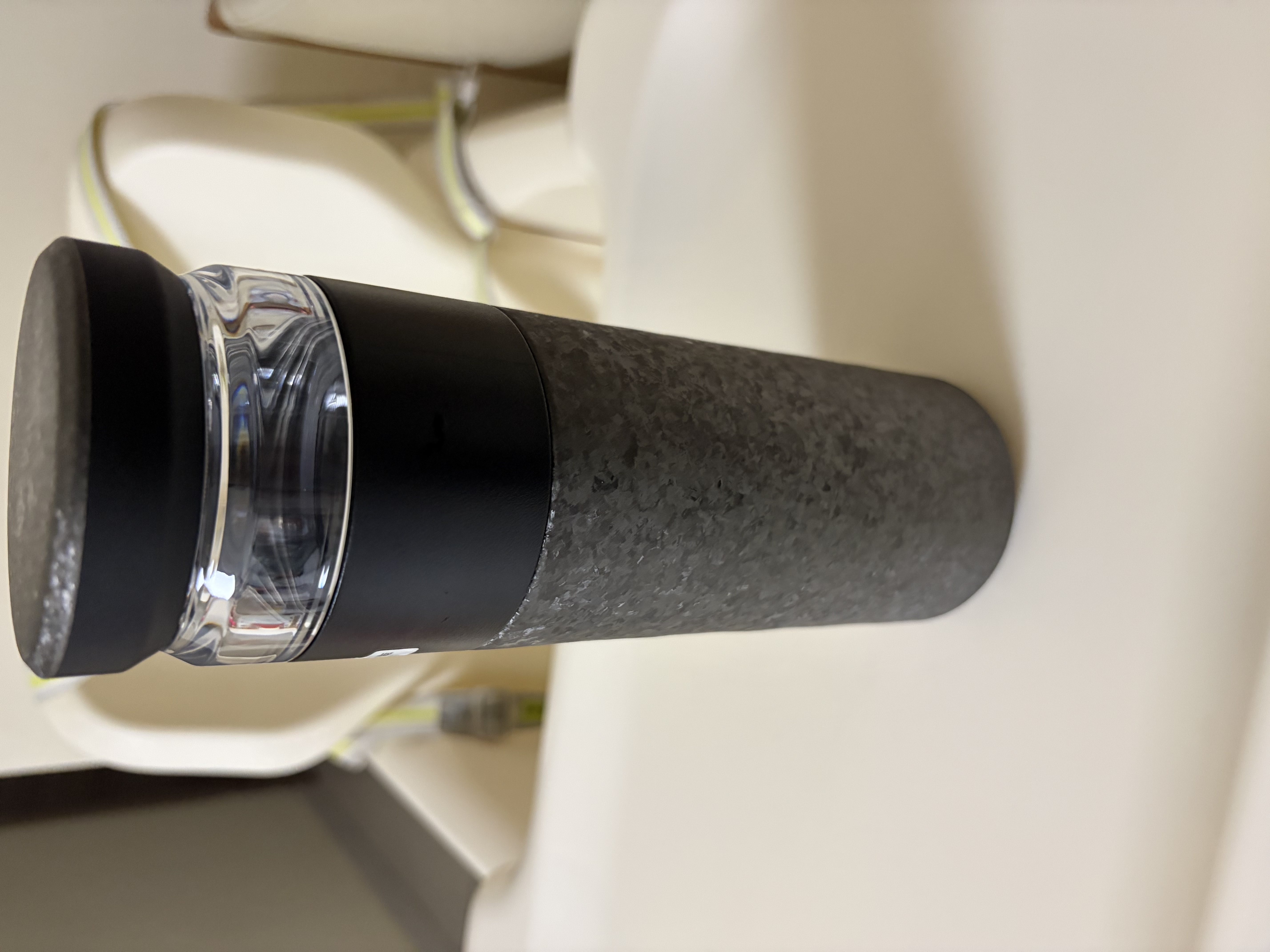 京东京造 钛健康保温杯黑钛【茶水分离】茶杯子纯钛水杯男女曜石黑 520ml 实拍图