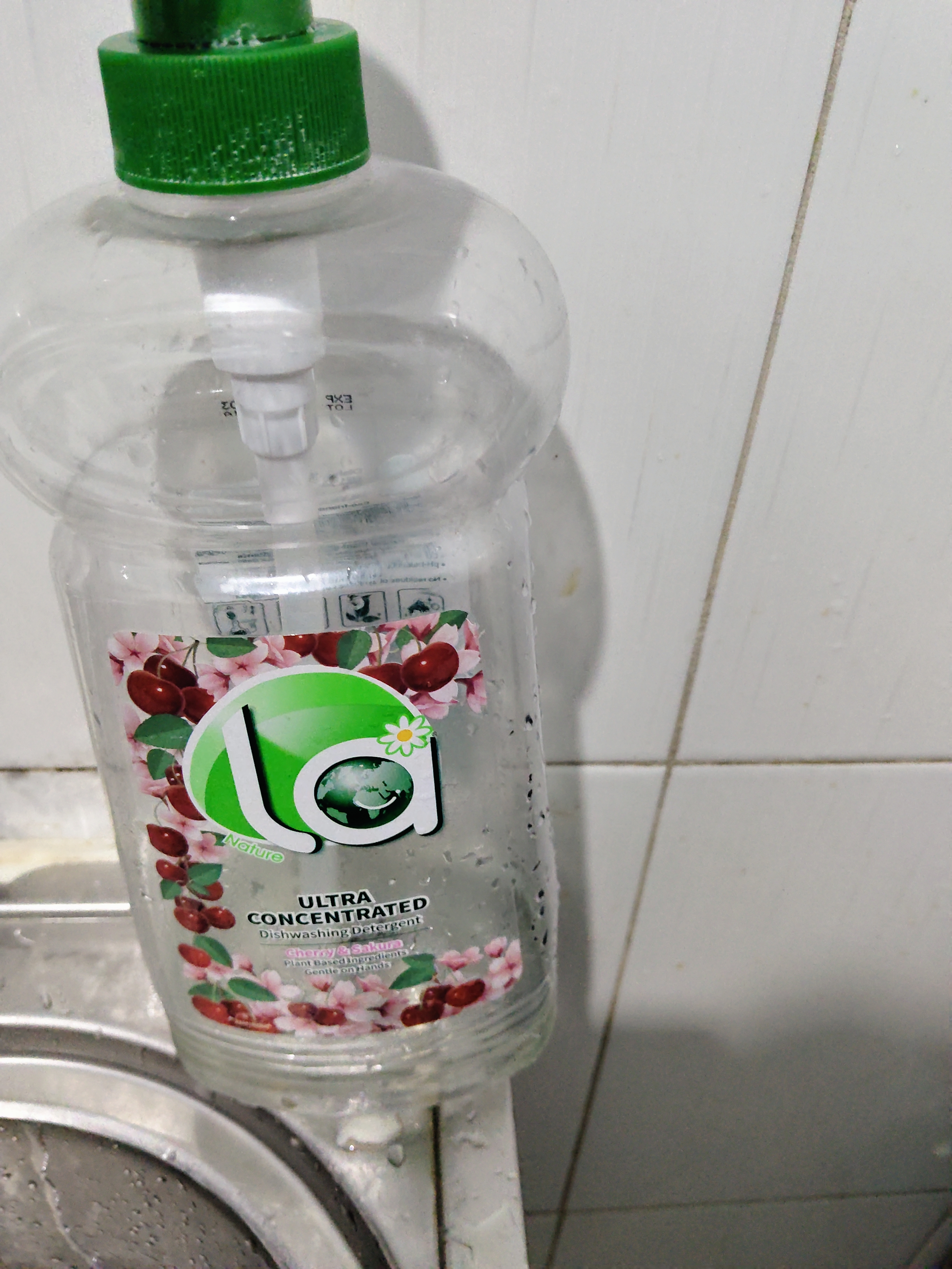 妈妈壹选La 植萃1L樱桃与樱花洗洁精食品级 洗涤灵餐具果蔬清洗剂奶瓶清洗 实拍图