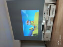 朗师（rosl） 影院级投影漆荧幕漆 高增益高清晰4K荧幕漆 墙面漆环保水性涂料 灰色套装(一底两面) 750ml(3-4㎡左右) 实拍图