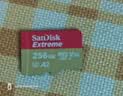 Sandisk闪迪256GB TF(MicroSD)内存卡4K极速金卡A2 V30 U3兼容大疆Pocket3/4P/Action 6运动相机/无人机存储卡 实拍图