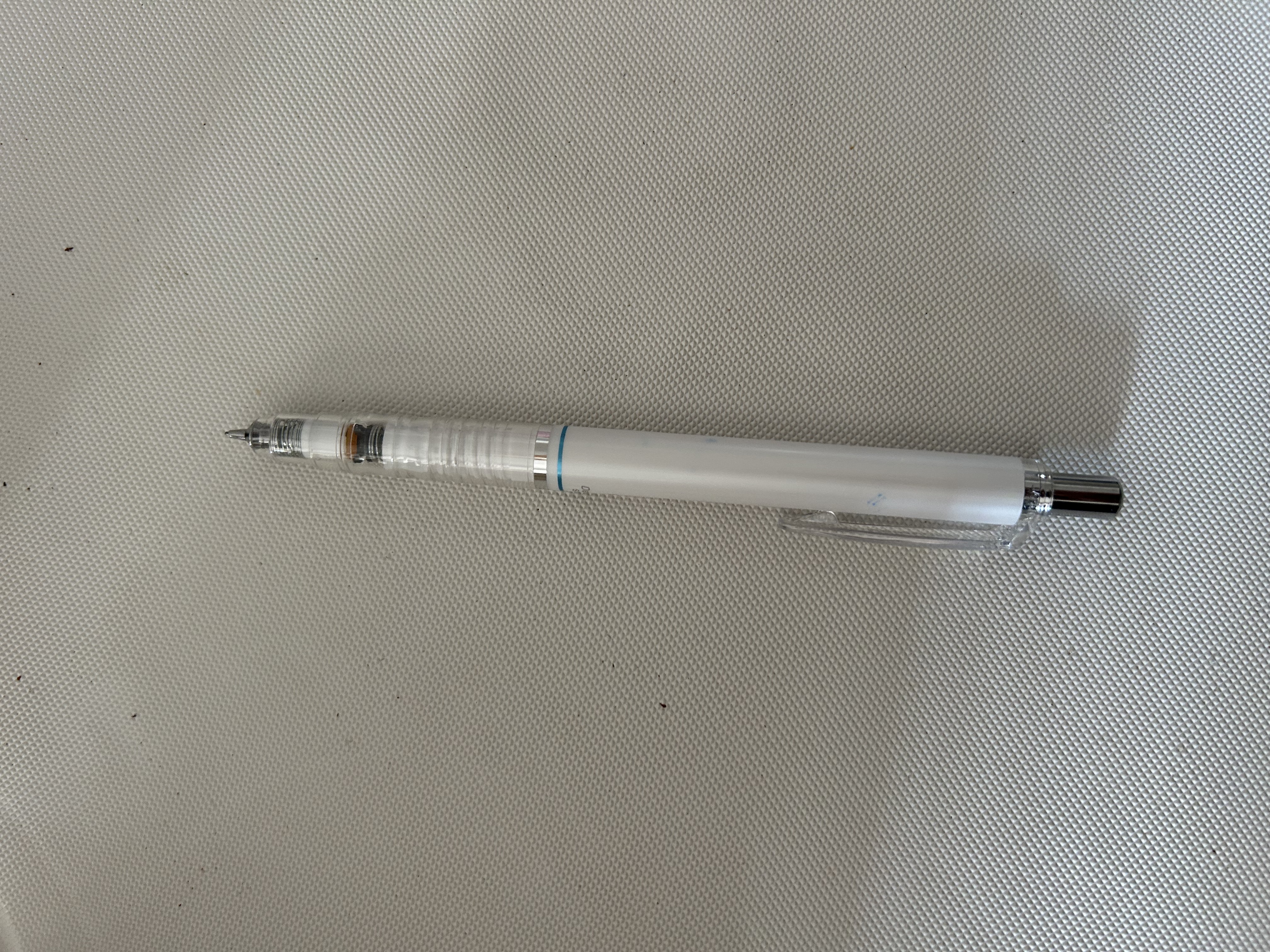 斑马牌（ZEBRA）【热门商品】MA85自动铅笔DelGuard0.5mm学生练字绘画活动铅笔高颜值学习文具用品 白色杆1支 实拍图