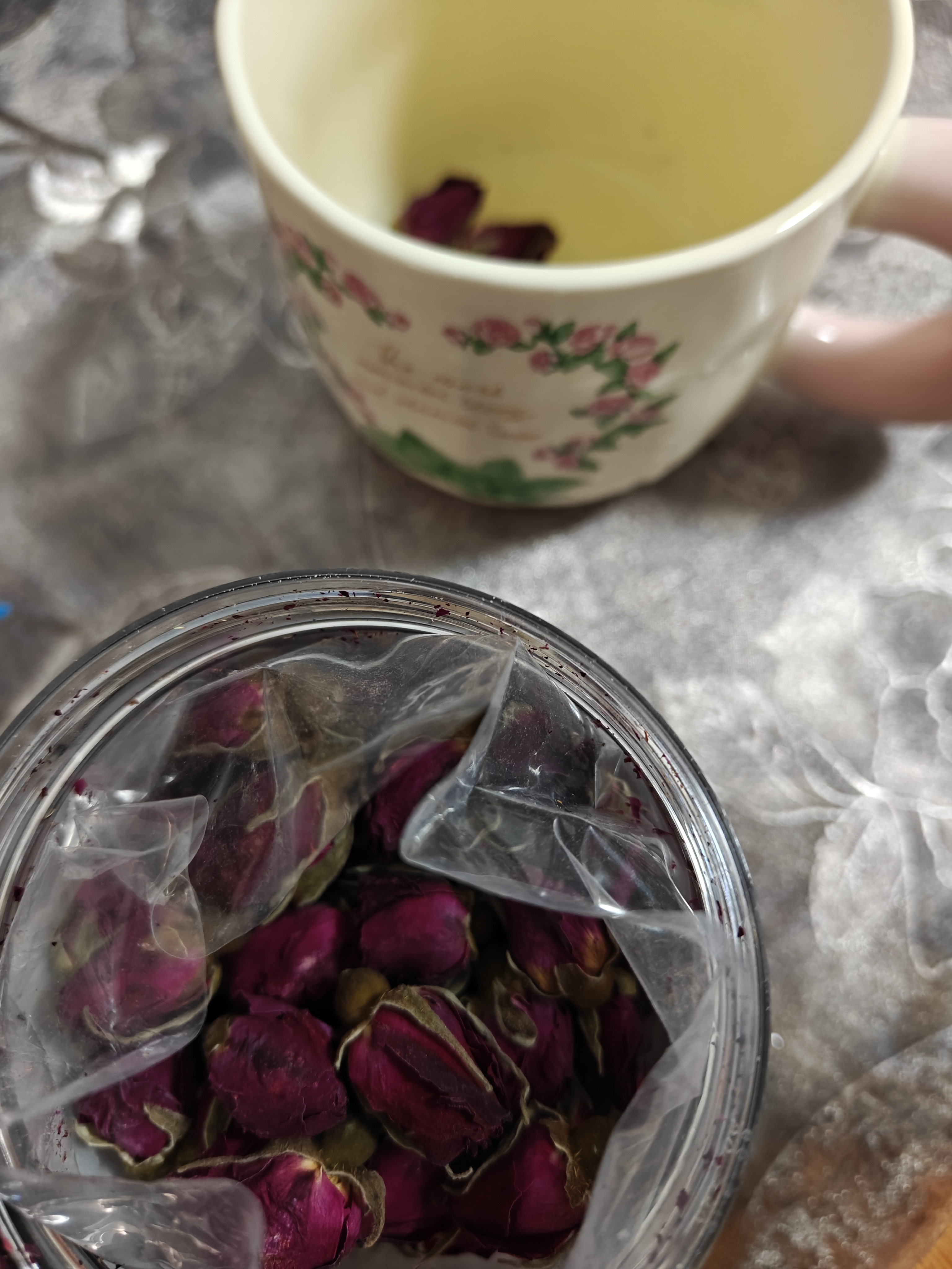 丙田 有机玫瑰花蕾 平阴重瓣玫瑰花茶特无熏硫级原味玫瑰花干大朵养生 实拍图