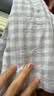 MUJI[自营限定款]女士无侧缝 双层纱织睡衣 纯棉家居服 薰衣草色 M 实拍图