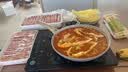 京东京造 平底锅 煎蛋锅麦饭石色不粘牛排炒菜锅电磁炉燃气灶专用24cm 实拍图