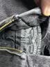 Levi's李维斯新款情侣同款美式复古水洗牛仔夹克棉服厚外套 黑灰色 XL 实拍图