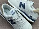 NEW BALANCE秋冬男女同款复古灰色耐磨轻便运动休闲鞋574系列ML574LGI 42 实拍图