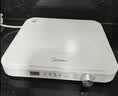 美的（Midea）家用电磁炉电陶炉电池炉2200W大功率猛火新型电磁灶一体微晶面板爆炒炒菜定时火锅炉MC-HGE22BF09 实拍图