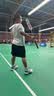 尤尼克斯（YONEX）羽毛球鞋yy入门级训练减震动力垫男女SHB101CR白/蓝 37码 实拍图