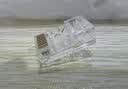 山泽 超五类网线水晶头 超5类千兆cat5e电脑网络连接器 RJ45工程级8P8C镀金水晶头100个 WL-5100 实拍图