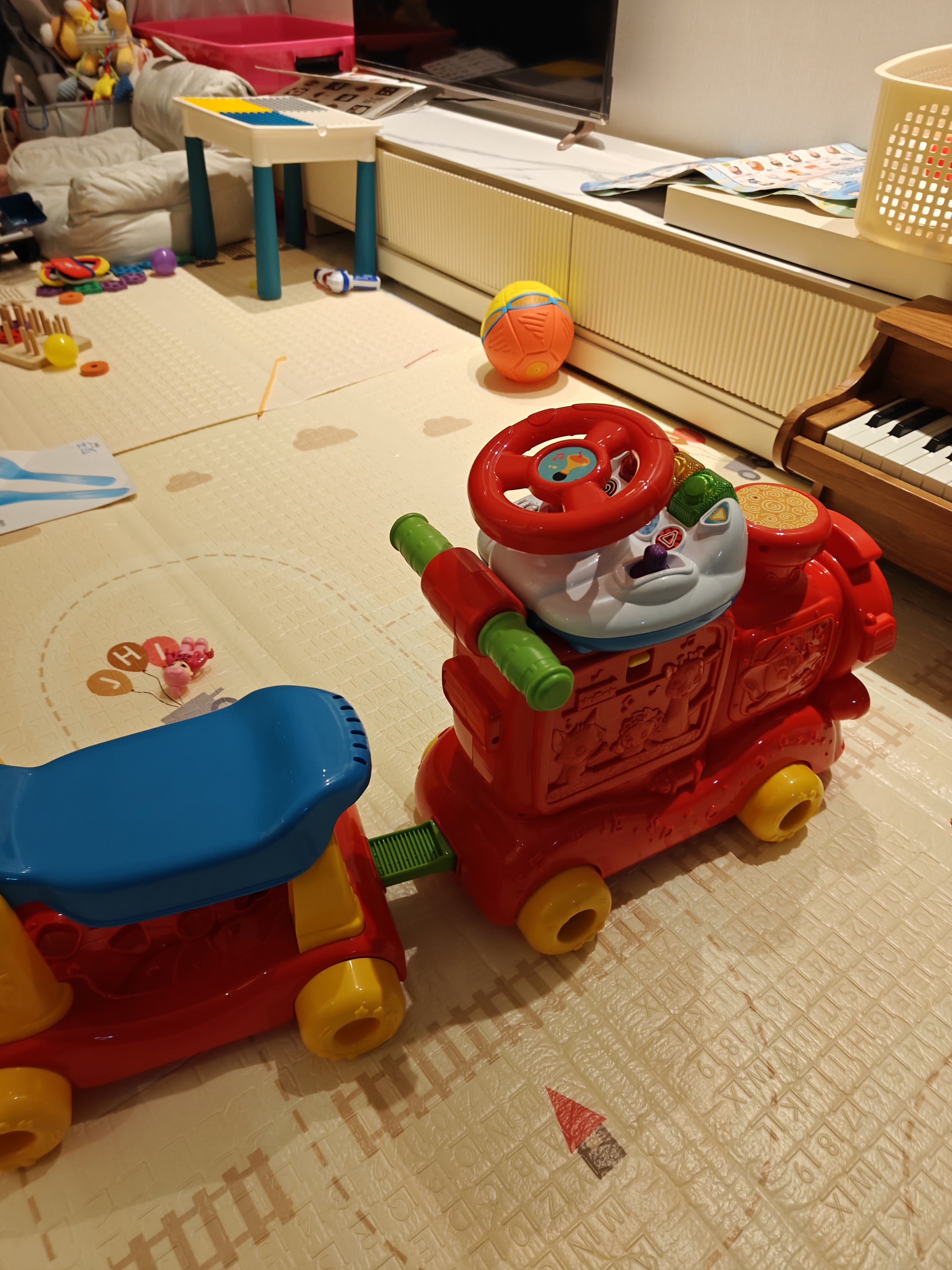 伟易达（Vtech）双语小火车益智手推学步滑行车儿童玩具男孩女孩宝宝周岁生日礼物 实拍图