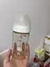 贝亲（Pigeon）自然离乳 PPSU重力球吸管双把手奶瓶 240mL 6月+ AA252 实拍图