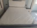 敬木轩床 北欧简易现代简约实木床白色气压高箱储物床1.8米双人床 床+10cm910#棕垫 框架结构1500mm*2000mm 实拍图