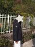 波司登（BOSIDENG）26年秋冬新款羽绒服90绒情侣连帽休闲百搭保暖外套B260245112XS 黑色8056 L 170/92A 体重约140-150斤 实拍图