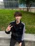 adidas休闲舒适三条纹立领夹克外套卫衣男装秋季阿迪达斯轻运动 黑色/白（推荐选大一码）   XL 实拍图