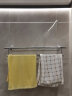 科勒浴室挂件双层浴巾架K-23562T-CP 实拍图