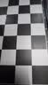 友邦（UB） 国际象棋黑白色磁性可折叠便携培训教学用棋露营(中号) 实拍图