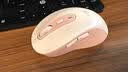 罗技（Logitech）M750M 通用版鼠标 无线鼠标 静音鼠标 对称鼠标 粉色 带Logi Bolt USB接收器 实拍图