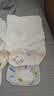 babycare隔汗巾儿童纯棉幼儿园垫背巾宝宝吸汗巾纱布 28*52cm格林一家3条 实拍图