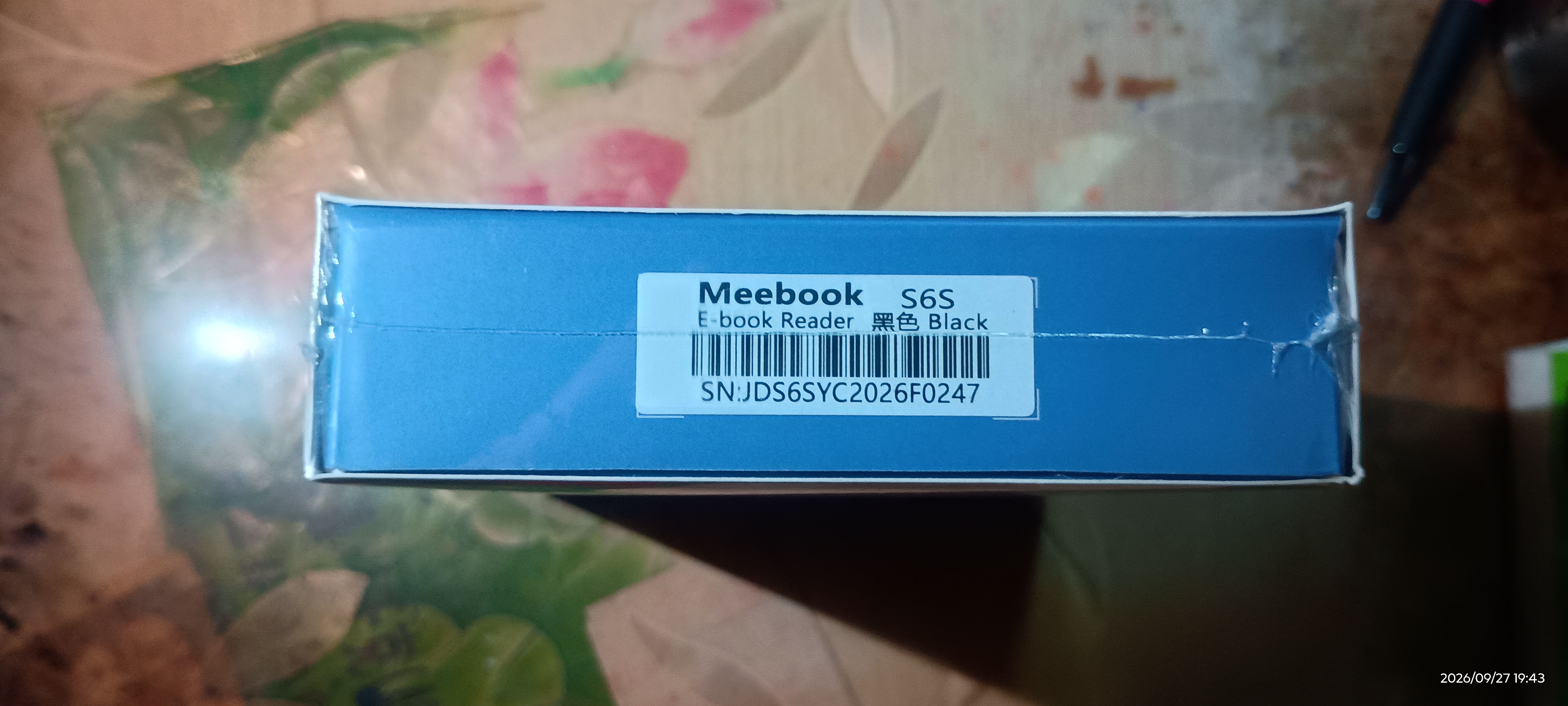 JDRead联名款MEEBOOK S6【性价比之选】 6英寸电纸书电子阅读器墨水屏开放系统 32GB 实拍图