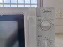 美的（Midea）快捷微波炉 家用小型 360°转盘加热 旋钮操控 易洁内胆2026新款升级（M1-L213B二代） 实拍图