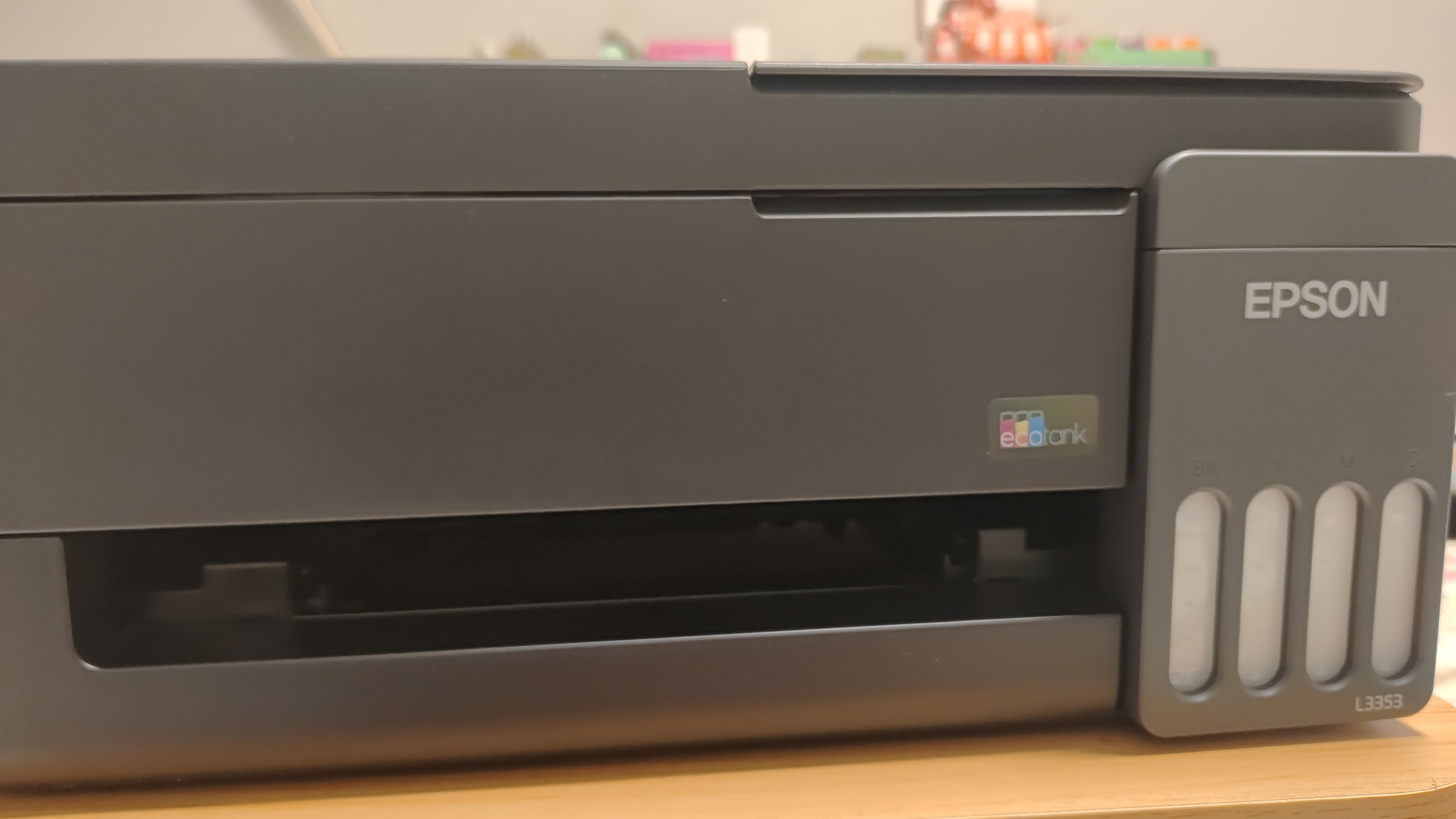 爱普生（EPSON）【6代新品】L3353墨仓式彩色家用AI学习打印机 L3251/L3255升级版(打印复印扫描 微信/无线 黑色） 实拍图