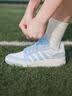 adidas ENTRAP美式校园风运动鞋少年感复古篮球风板鞋阿迪达斯   亮白/亮光蓝   42 实拍图