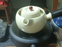 呈然 苏打釉白泥茶壶家用复古电陶炉手工陶瓷提梁烧水壶功夫泡茶壶 苏打釉侧把壶（700ml） 实拍图