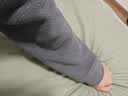 京东京造轻薄暖摇粒绒抗静电秋季加绒男士睡衣男家居服情侣睡衣鲨鱼灰L 实拍图
