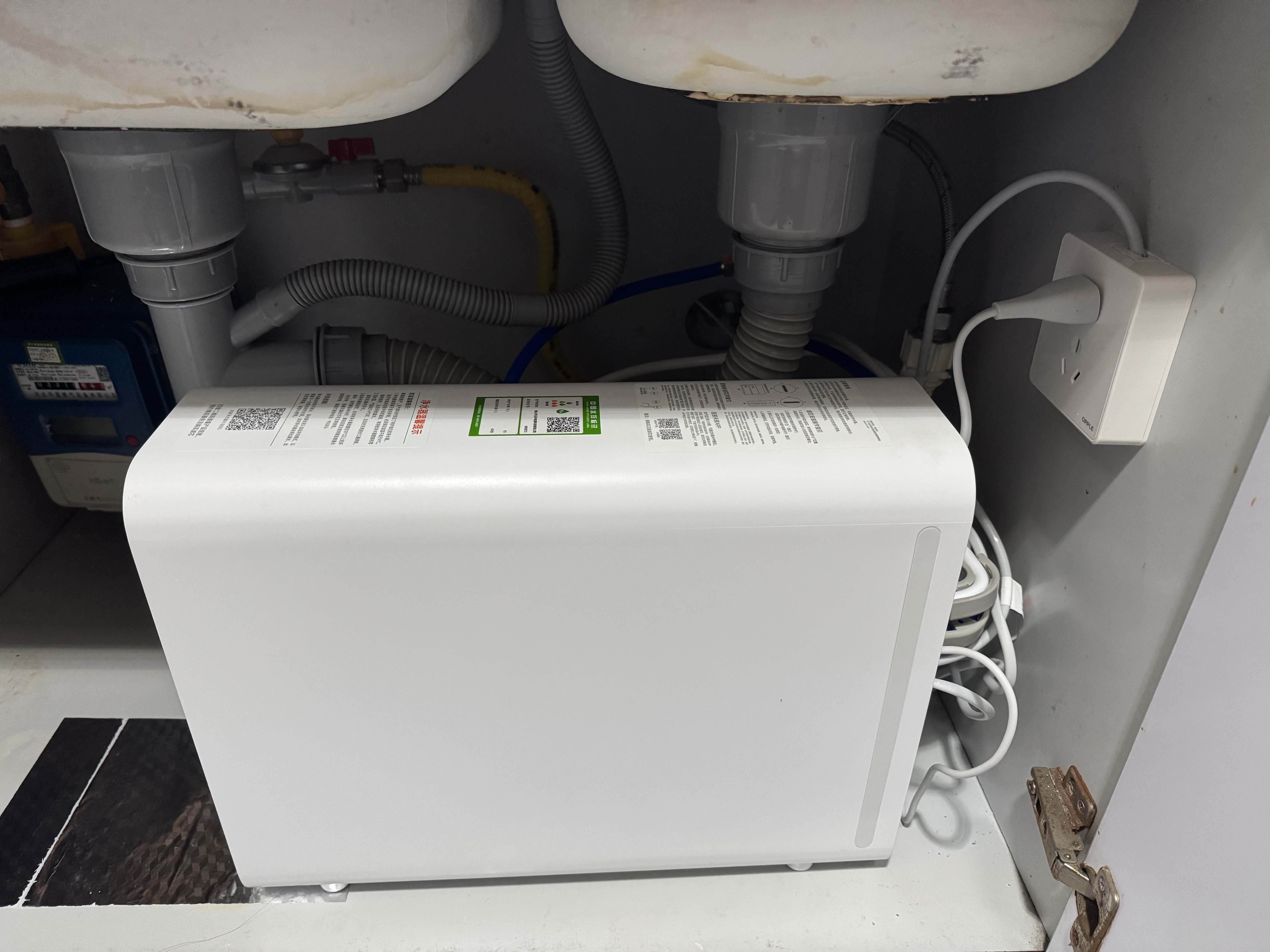 米家【净水+管线机+前置】小米净水器N1 800G大通量+前置过滤器Pro+管线机 小米净水器套装C 实拍图
