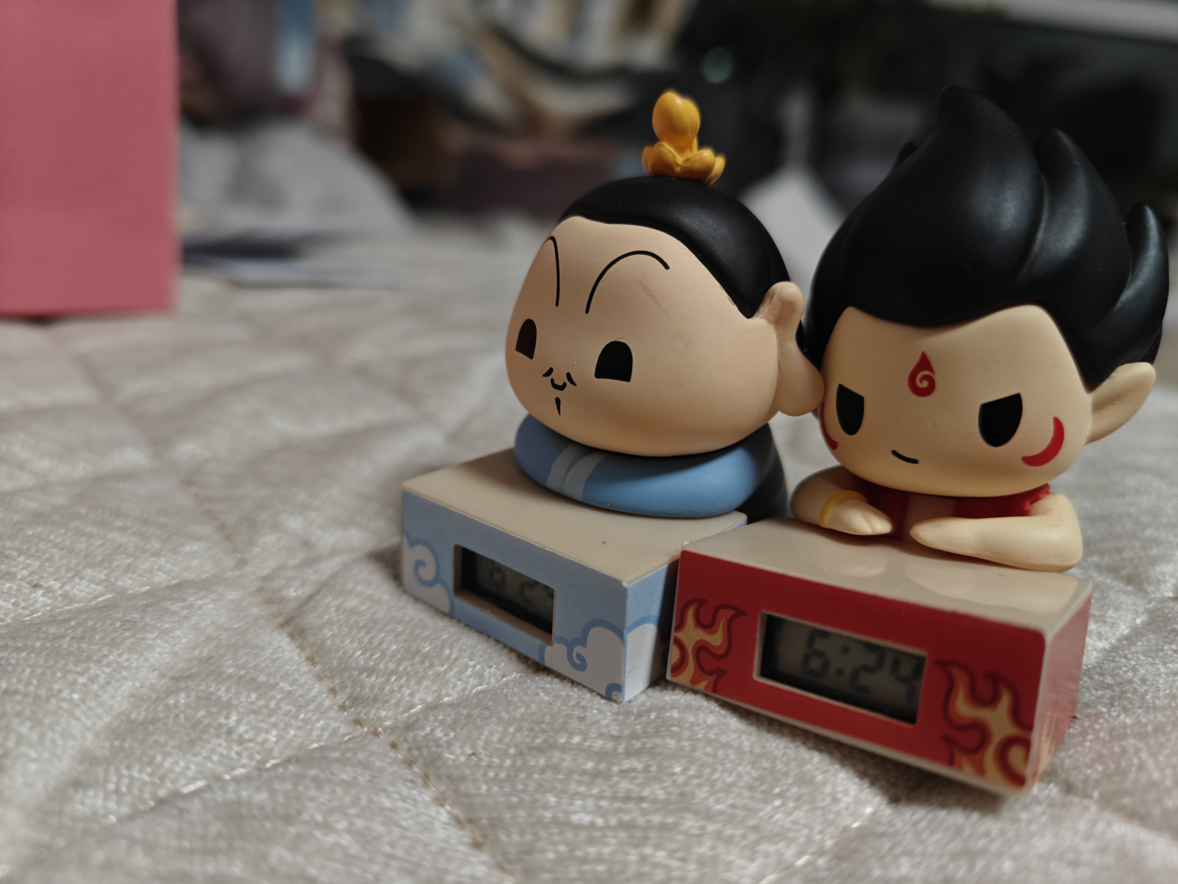 得力（deli）得力盲盒玩偶电子时钟正版哪吒IP授权6款萌趣造型哪吒学堂时钟开学季学生必备-NZ866礼物 实拍图