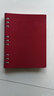 如晨200页A4笔记本子创意商务A5记事本办公活页本工作加厚B5记录本日记本定制 酒红色 B5 实拍图