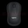 罗技（Logitech）M220 轻音鼠标 无线鼠标 办公鼠标 对称鼠标 带无线微型接收器 灰黑色 实拍图