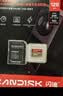 Sandisk闪迪128GB TF(MicroSD)内存卡4K极速金卡A2 V30 U3兼容大疆Pocket3/4P/Action 6运动相机/无人机存储卡 实拍图