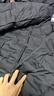 皮尔卡丹（pierre cardin）轻薄羽绒服男款秋冬季外套男士加绒抗寒保暖衣服潮流宽松休闲冬装 06黑色【国标】 XL 【建议125-138斤】 实拍图