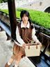 CinvaiKrose官方店小c&k大容量托特包包女包2026新款女士通勤单肩包生日礼物 菱格米白Beige【送女友老婆女生礼物走心】 实拍图