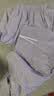 红豆居家睡衣男长袖纯棉春秋季透气翻领开衫男士睡衣家居服烟雨蓝175/96A 实拍图