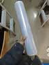 宜之选PE缠绕膜50cm*250m膜净重2.07kg 单卷打包膜搬家包装膜保护膜拉伸膜工业保鲜膜塑料膜大卷 实拍图