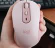 罗技（Logitech）M750M 通用版鼠标 无线鼠标 静音鼠标 对称鼠标 粉色 带Logi Bolt USB接收器 实拍图