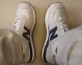 NEW BALANCE秋冬男女同款复古灰色耐磨轻便运动休闲鞋574系列ML574LGI 42.5 实拍图