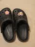 卡骆驰（CROCS）贝雅洞洞鞋男鞋女鞋轻便耐磨一脚蹬拖鞋休闲鞋百搭花园鞋|10126 黑色-001(含智必星) 39 (240mm) 实拍图
