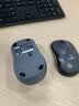 联想（Lenovo）无线鼠标 轻音商务办公鼠标 人体工学 侧键 适用笔记本台式机一体机 M130深灰 实拍图