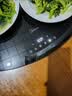 美的（Midea）小欢聚暖菜板加热热菜保温板 2000W电陶炉火锅家用多功能旋转餐桌转盘圆形80CM 双11特惠HBU80YH 实拍图